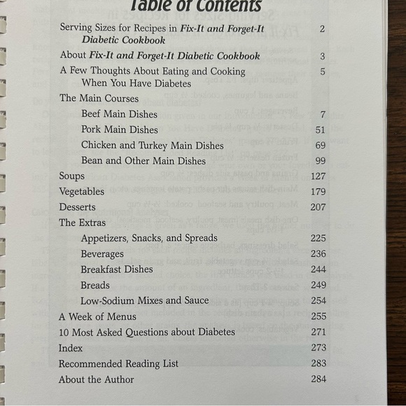 Diabetic Cookbook - Picture 5 of 7